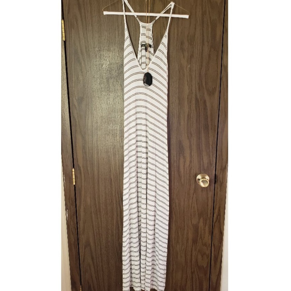 Stripe Maxi Dress